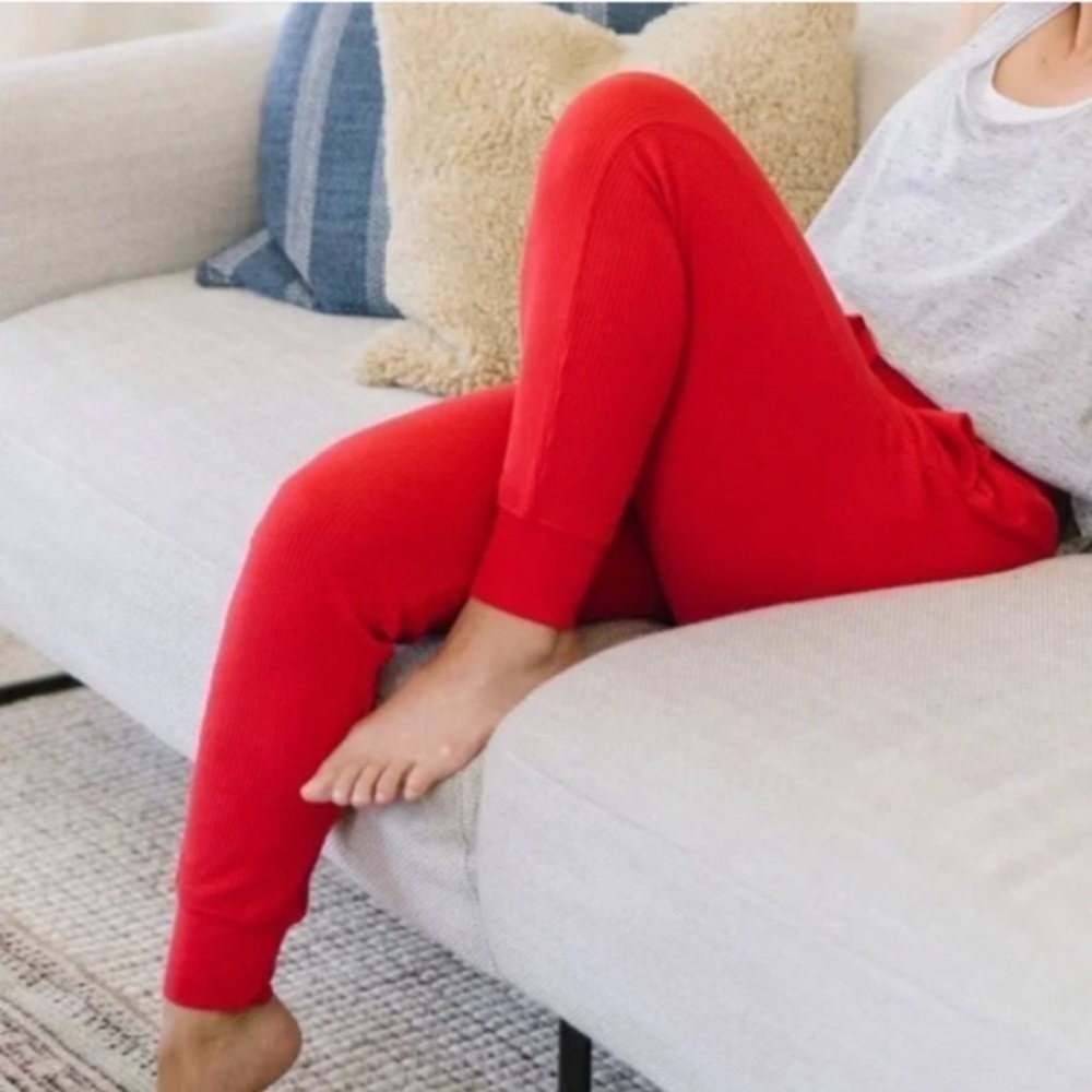 Zyia Active Women’s Red Don't Wake Me Thermal Joggers Size XXL NWT